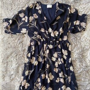 Sienna Sky Navy Floral Summer Dress